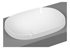 Frame Oval Countertop 55cm-White VC