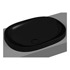 Frame Oval Countertop 55cm-Black VC