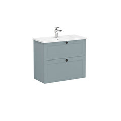 Root Classic, Vanity unit, 80 cm, compact,two drawers