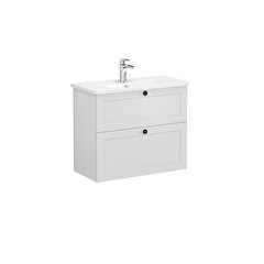 Root Classic, Vanity unit, 80 cmcompact,two drawers