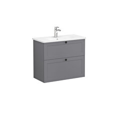 Root Classic, Vanity unit, 80 cmcompact,two drawers