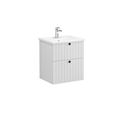 Root Groove, Vanity unit, 60 cm,two drawers