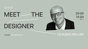 VitrA’s ‘Meet the Designer’ talk series continue with Italian architect and designer Claudio Bellini 