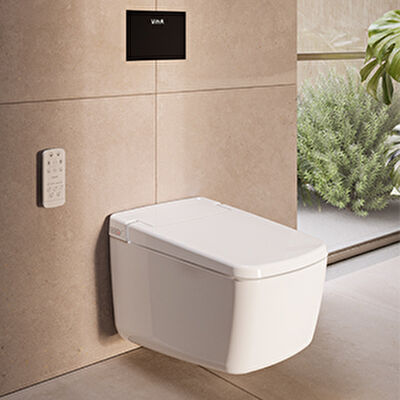 V-Care Comfort Smart Wall-Hung Toilet - 5674B403-6193 | VitrA Global V-Care Comfort Smart Wall-Hung Toilet - 5674B403-6193 | VitrA Global