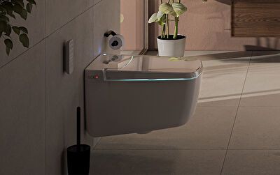 V-Care Comfort Smart Wall-Hung Toilet - 5674B403-6193 | VitrA Global