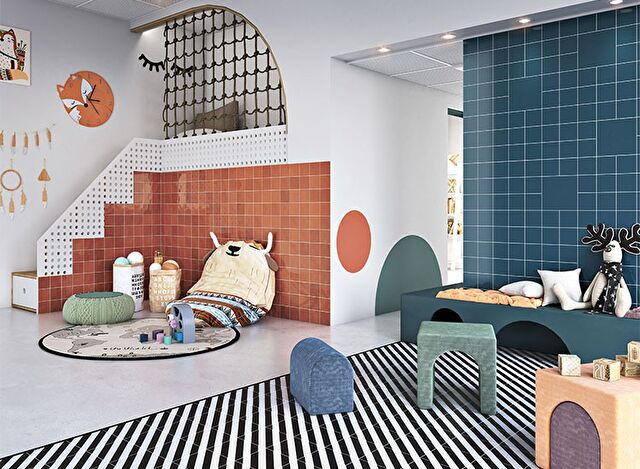 Modern and colourful designs