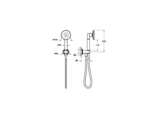 Origin Classic Headshower - A45795 | VitrA Global