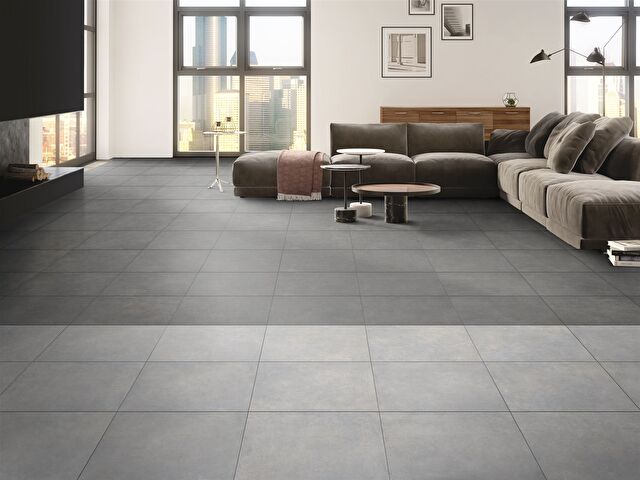 60X60 URBANCRETE D.GREY R9 7LPR - K947086LPR01VTE0 | VitrA Global