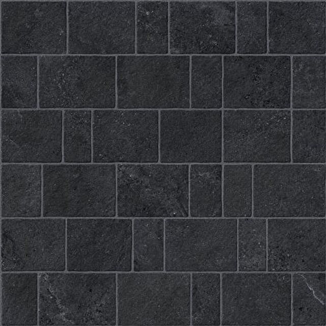 80x80 CobbleMix Tile Dark Grey Pave Matt R10B Features