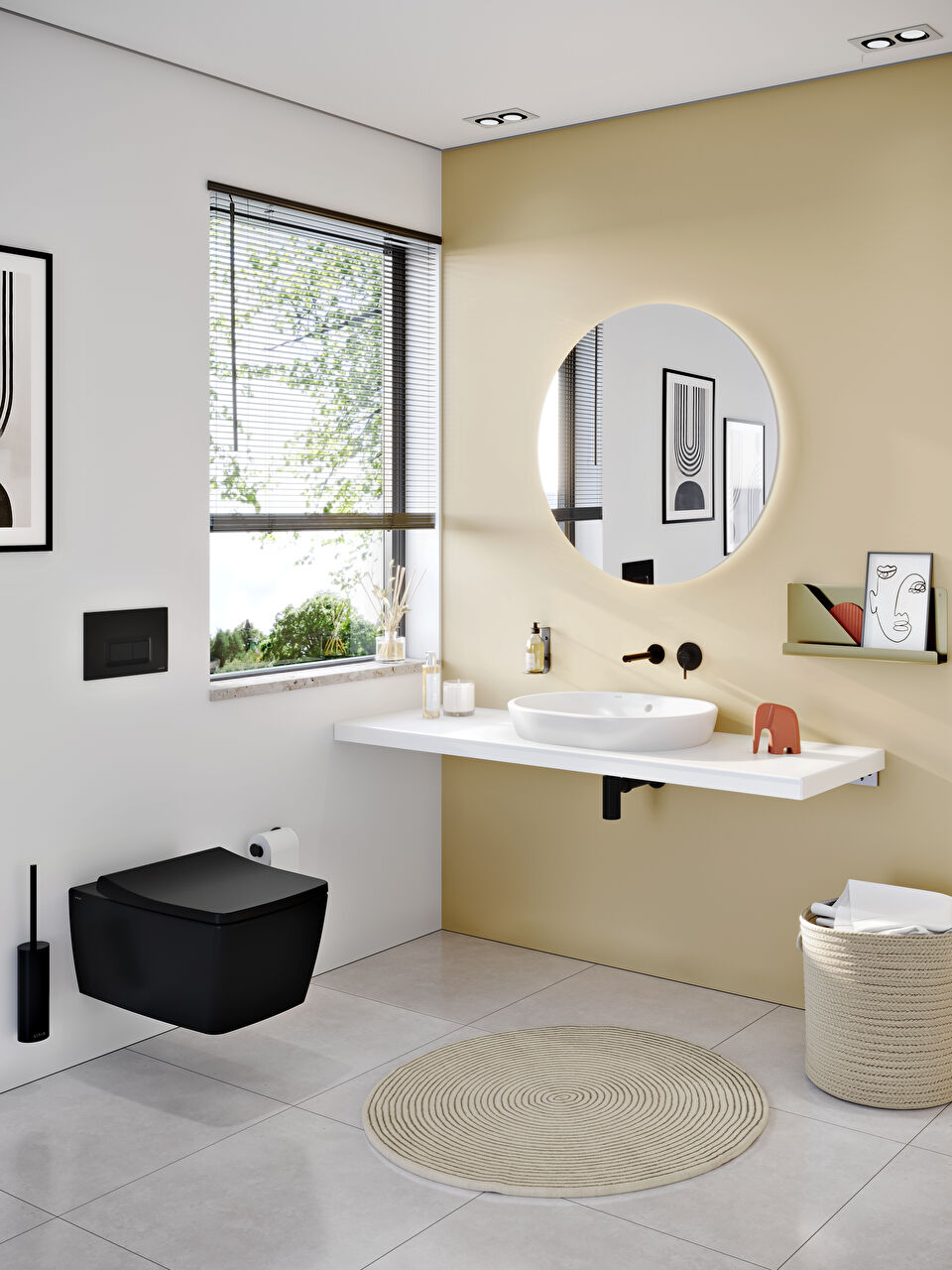 Metropole Wall-Hung WC - 7672B083-0101 | VitrA Global