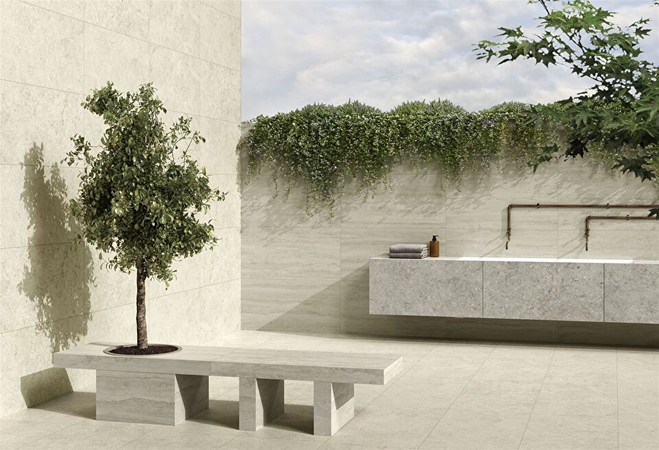 60X120 LIGHTSTONE TCRUDE WHITE R10A 7R - K952057R0001VTSP | VitrA